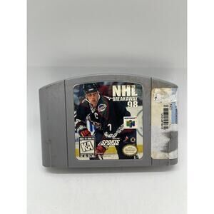 NHL Breakaway 98 Nintendo 64 N64 Hockey Sports Video Game Cartridge